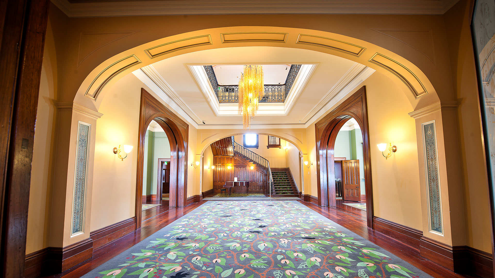 Entrance at Old Government House