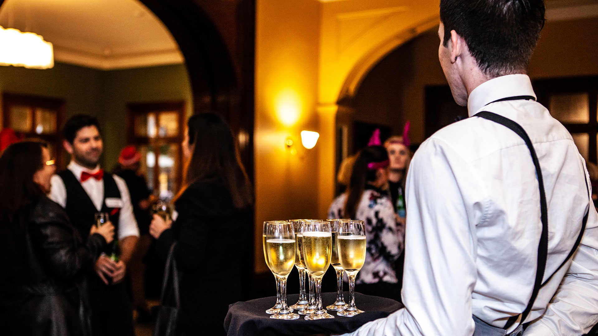 Waiter - The Gatsby Gamble at Old Government House