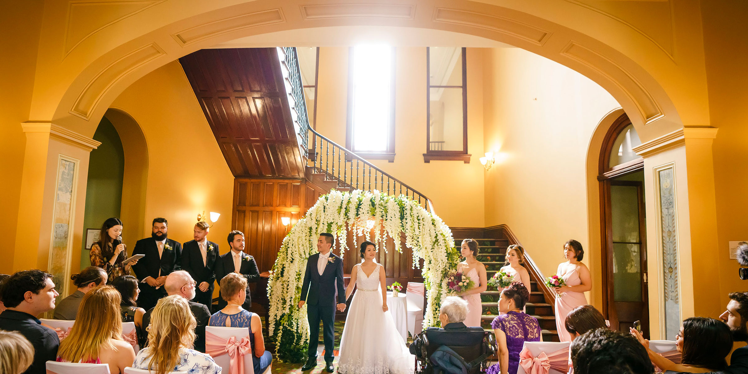 wedding at old government house
