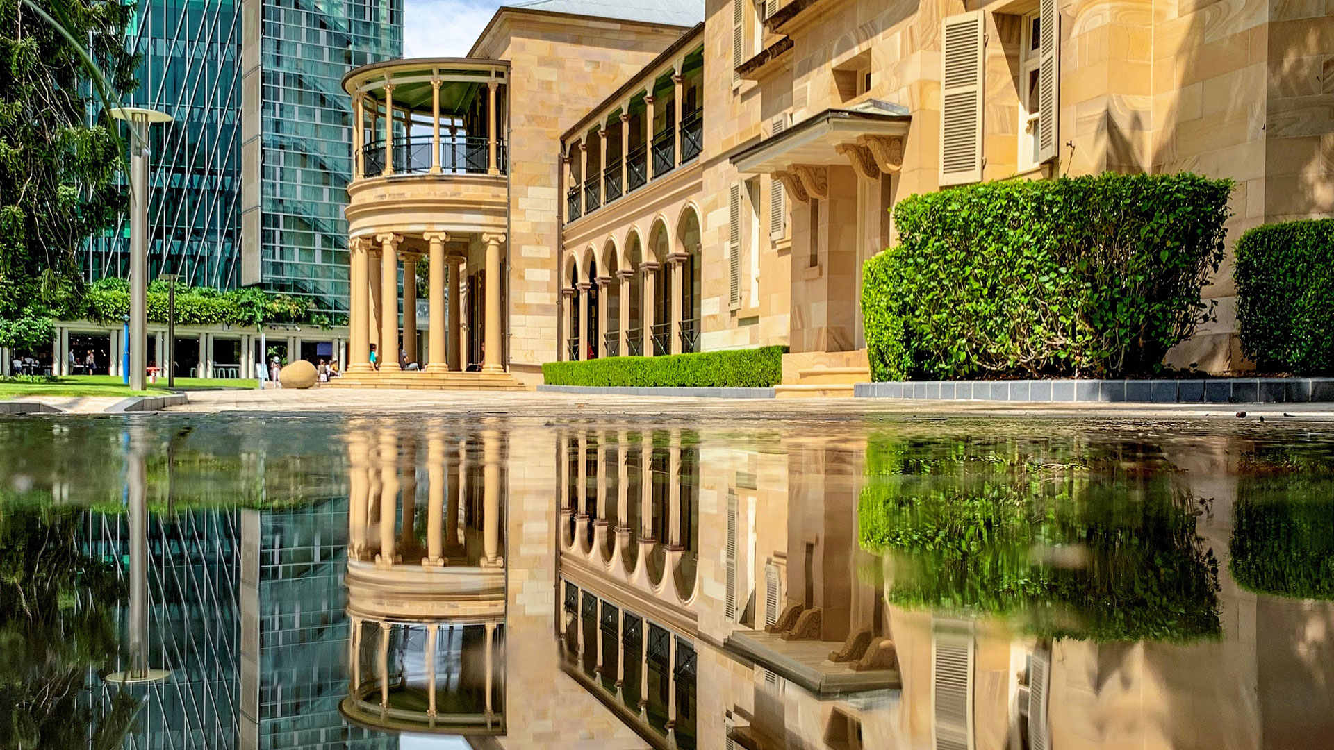 Old Government House pond